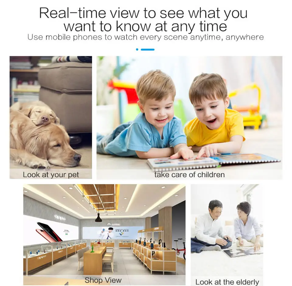 Electop Мини WiFi камера 1080P ИК ночного видения Домашняя безопасность ip-камера CCTV Обнаружение движения Беспроводная радионяня DVR видеокамера