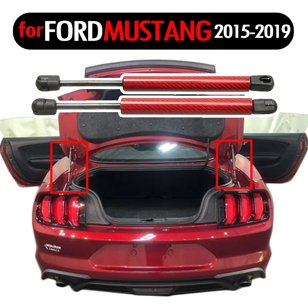 Углеродное волокно подходит для Ford Mustang 2015 2019 Автомобильный задний багажник