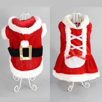 

Couple Christmas Dog Clothes For Small Dogs Winter Coat French Bulldog Jacket Chihuahua Shih Tzu Outfit Puppy Pet Clothes XXS-L