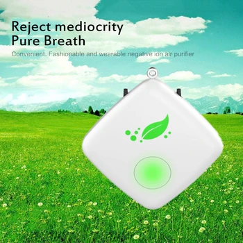 

Car Air Purifier Remove Smoke Formaldehyde Removing Deodorization Air Ionizer Rechargeable Ozone Generator Car Accessories