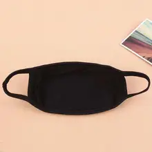 1Pcs Anti Dust Mouth Mask Cotton Blend 3-layer Nose Protection Mask Black Fashion Reusable Masks for Man Woman#15
