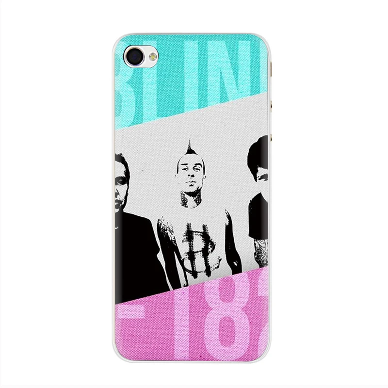Blink 182 Band Hard phone cover case for iphone 5 5s 5C SE 6 6s 7 8 Plus X XR XS 11 pro Max - Цвет: H8