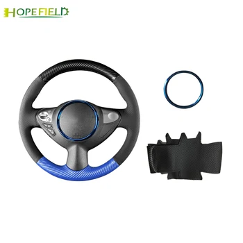 

Carbon fiber Steering wheel cover ABS chrome sticker for Infiniti FX FX35 FX37 FX50 QX70 For Nissan Juke Maxima car styling