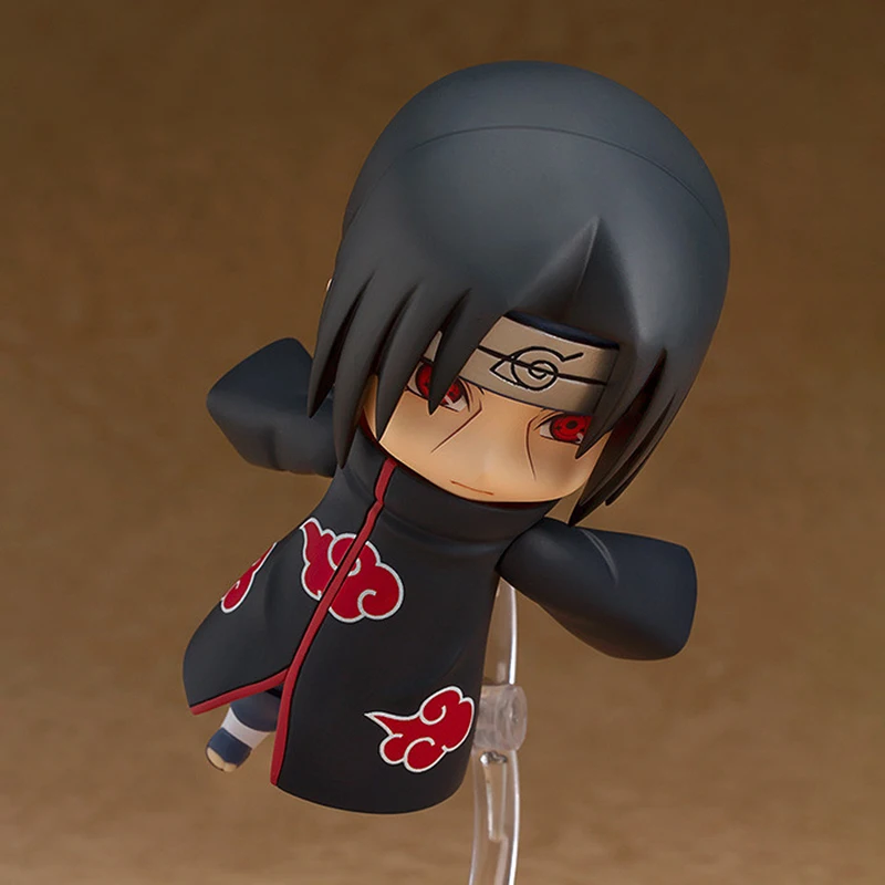 In Stock Anime Modle Gsc Figurine Naruto Figure Uciha Itachi  Q Version Collection Action Figure Toys