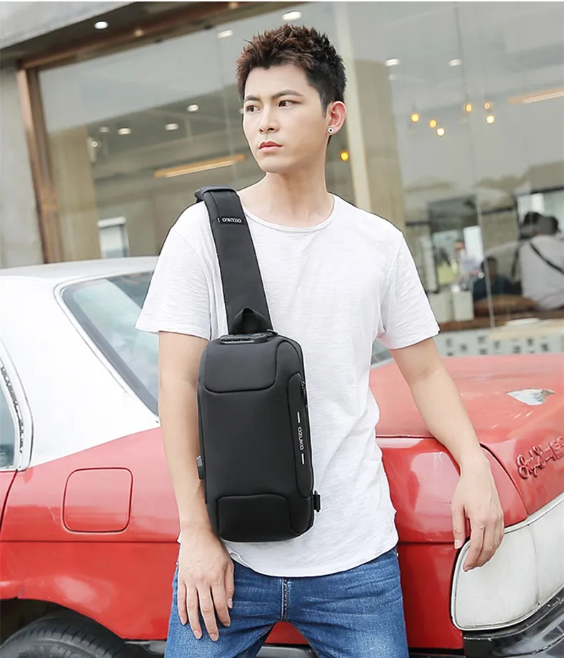 Ozuko Crossbody Bag For Men 