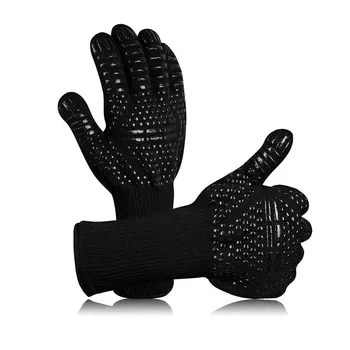

1 piece food grade Heat Resistant Silicone Kitchen barbecue oven glove Cooking BBQ Grill Glove Oven Mitt Baking glove