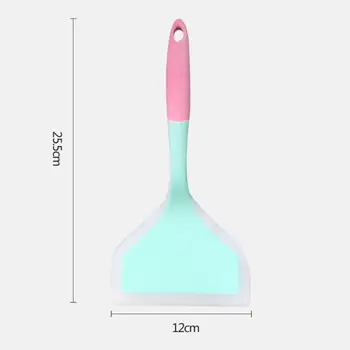 

1PC Corn Burn Silicone Spatula Steak Frying Spatula Non-stick Special Spatula Wide Mouth Pizza Thick Egg Spatula Kitchen Tools