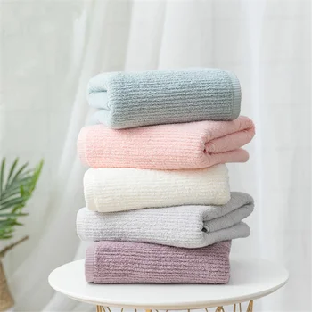

Plain cotton bath towel minimizes adult bath towel 70*140 minimizes skin-friendly hair