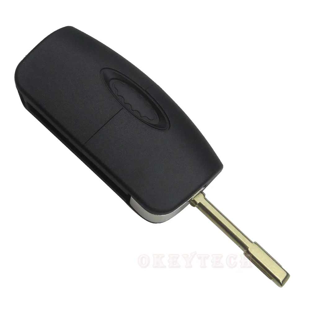 OkeyTech для Ford Focus Kuga Fiesta Mondeo Mk3 Mk4 C max ession 2 кнопки откидной складной пульт