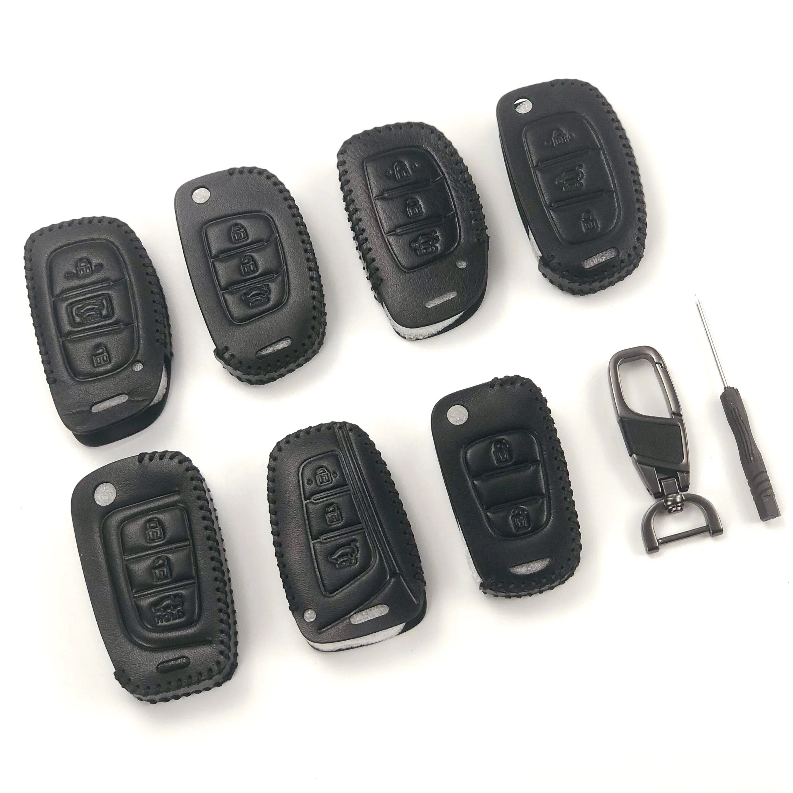 Per Hyundai Genesis Rohens Avante Ioniq Equus Creta Kona Enduro Intrado Nexo Palisade Grandmaster Car Key Case Cover Portachiavi
