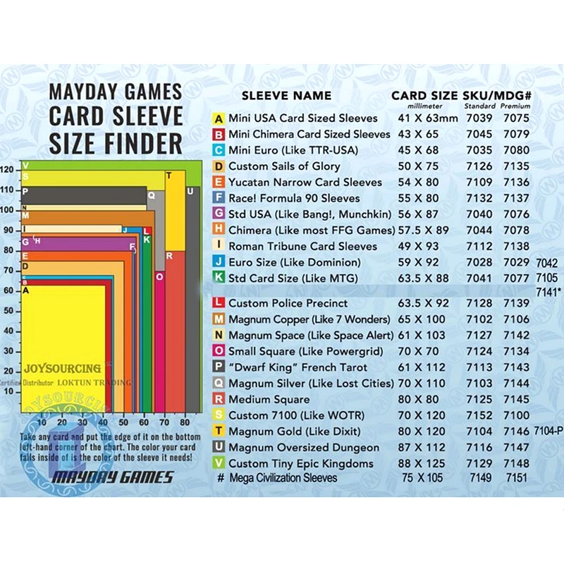 50 Sleeves MAYDAY Board Games Cards Premium Thicker Sleeve Protective clear card sleeves card sleeves clear badge work permit transparent name holder id plastic student