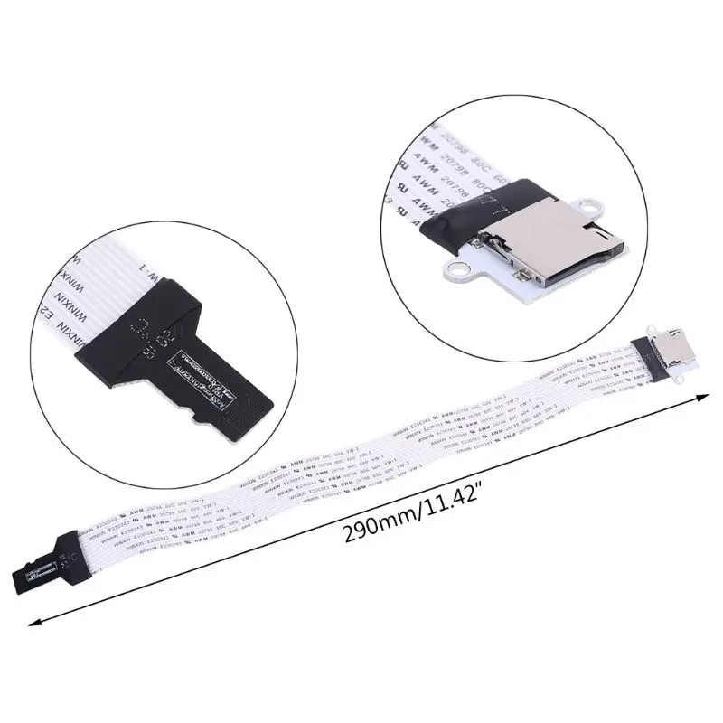 TF карта micro SD разъем FeMale (TF/tf карты объёмом гибкий слот для карт памяти удлинитель