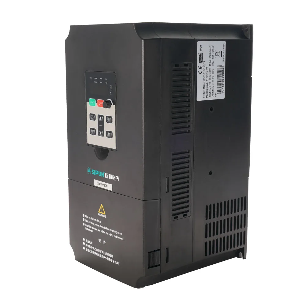 SPVF-11G/15P-T4 VFD 380 В 11 кВт трехфазный инвертор с переменной частотой 500 Гц для