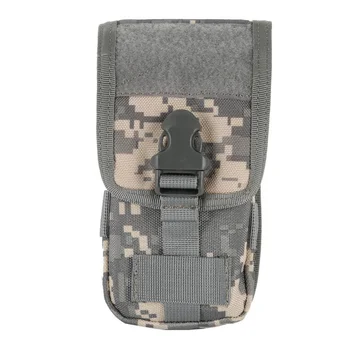

Hunting Hot Sale Nylon Case Cover Mobile Phone Coque Military Tactical Camo Belt Pouch Bag attachment Backpack Phone Bag DFE