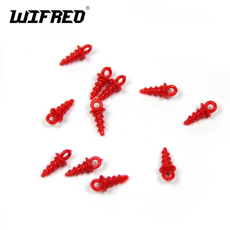 Wifreo ganchos de para 10 piezas, Color amarillo y rojo, accesorios de pesca|Señuelos de pesca| AliExpress