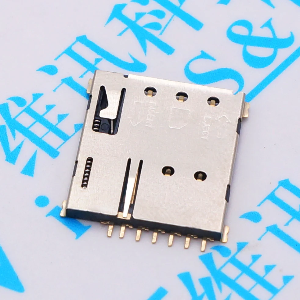 Since the bomb Nano-SIM card holder from slot 7P Micro Card Nano SIM plated | Электронные компоненты и