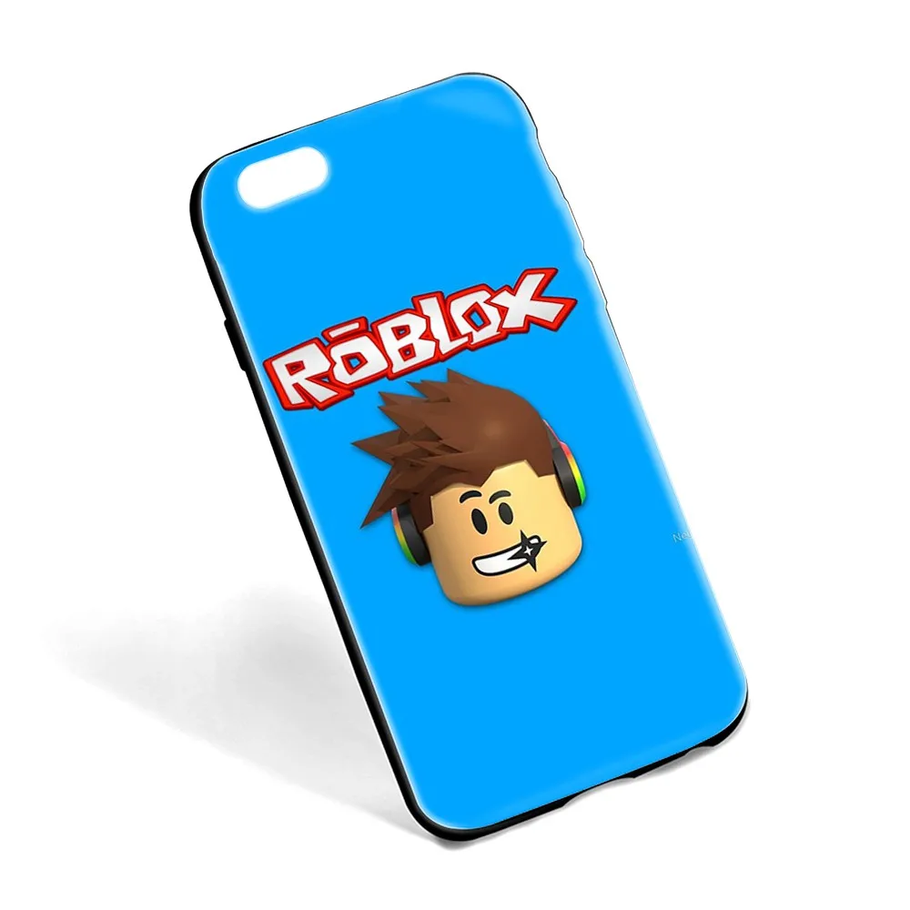 Game Roblox Soft Bumper Black Matte Solid Liquid Phone Case Cover Hull For Iphone 5 5s Se 2 6 6s 7 8 Plus X Xs Xr 11 Pro Max Half Wrapped Cases Aliexpress - ne roblox