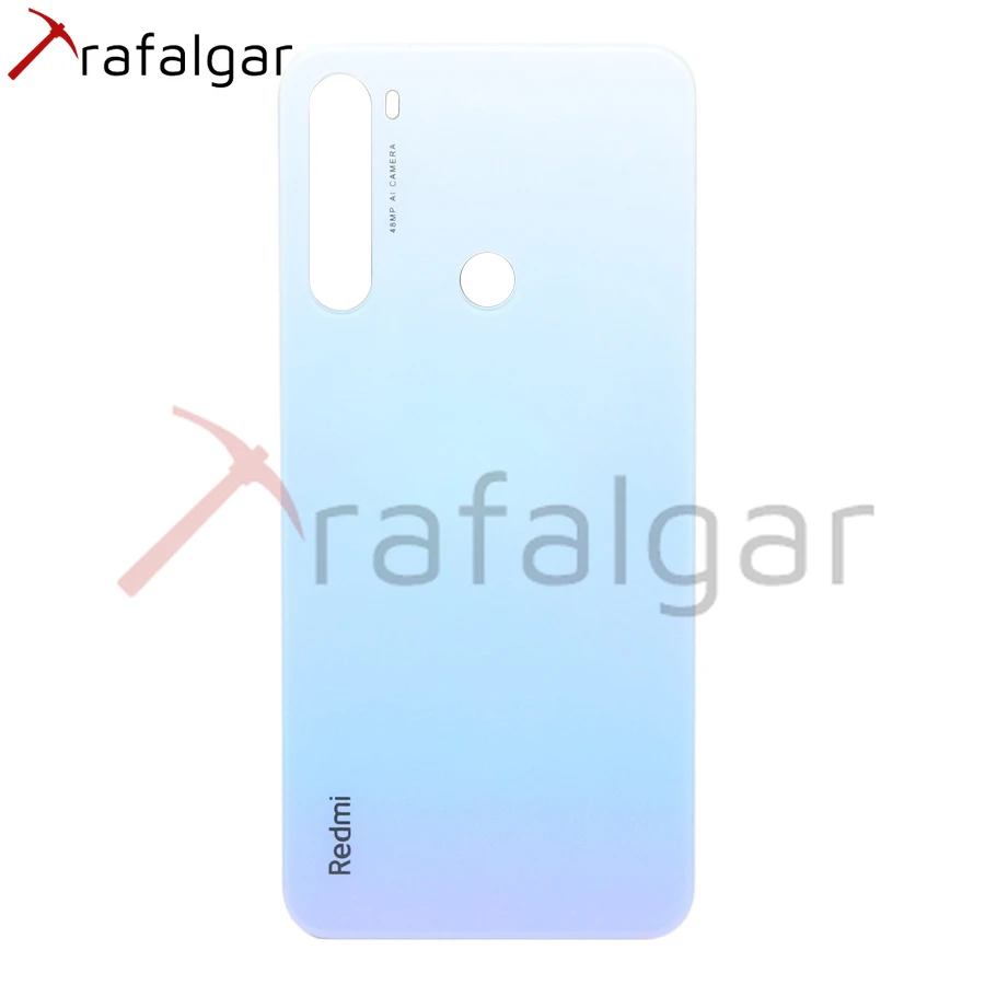 Крышка батарейного отсека для Xiaomi Redmi Note 8 Pro Задняя стеклянная панель Note8 задняя