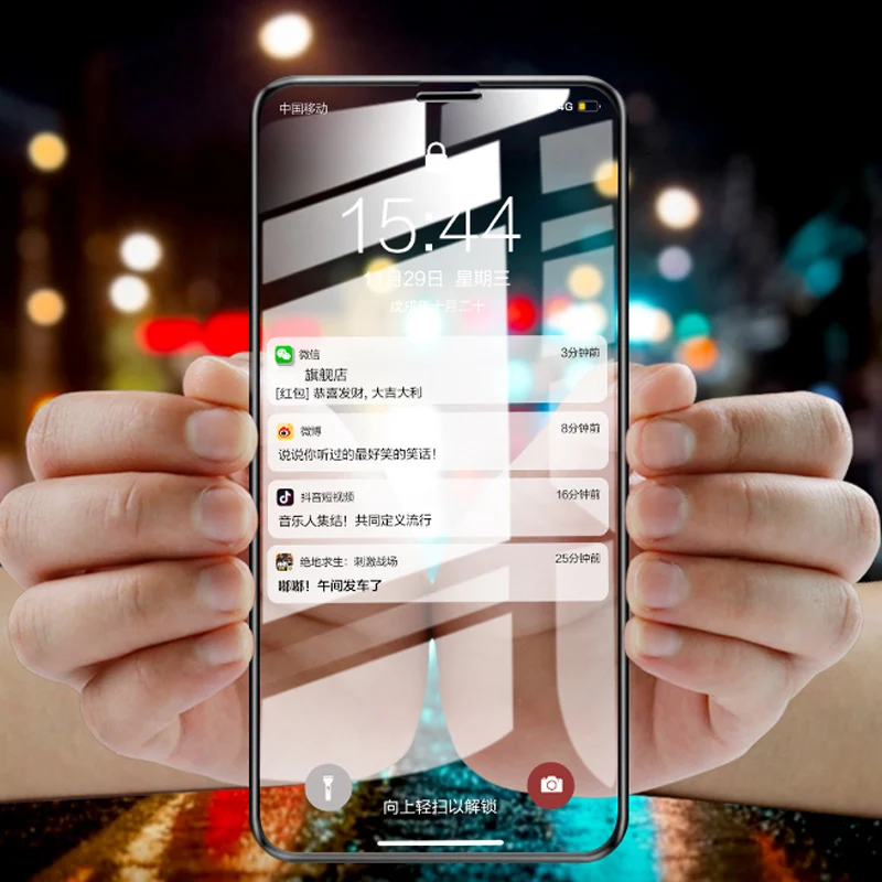 Закаленное стекло для iPhone X XS Max XR защитная пленка 11 12 Pro Mini 7 8 6 6s Plus защита экрана
