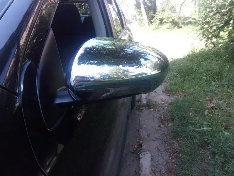 Подходит для Nissan Qashqai ABS Chrome Боковая дверь Зеркало заднего вида крышки планки