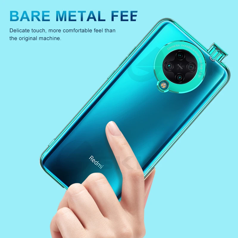 Оригинальный чехол GKK для Xiaomi Redmi K30 Pro Mi POCO F2 с полным покрытием из ТПУ Pro|Бамперы| |