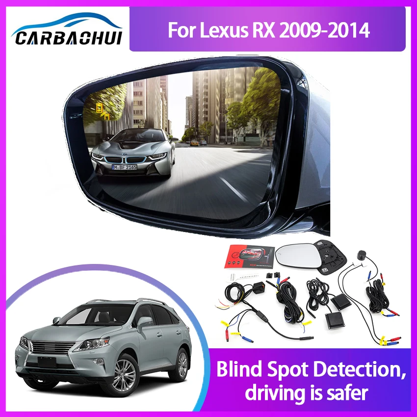 

Blind Spot Mirror Radar Detection System for Lexus RX RX450 RX200T RX300 4WD 2009-2014 BSD Microwave Blind Monitoring Assistant