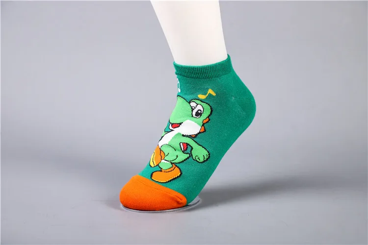 Носки с принтом аниме «тонари нет Тоторо», «Волшебная пыль», «нет лица», «Супер Марио», «Йоши Кирби», милые забавные женские хлопковые носки