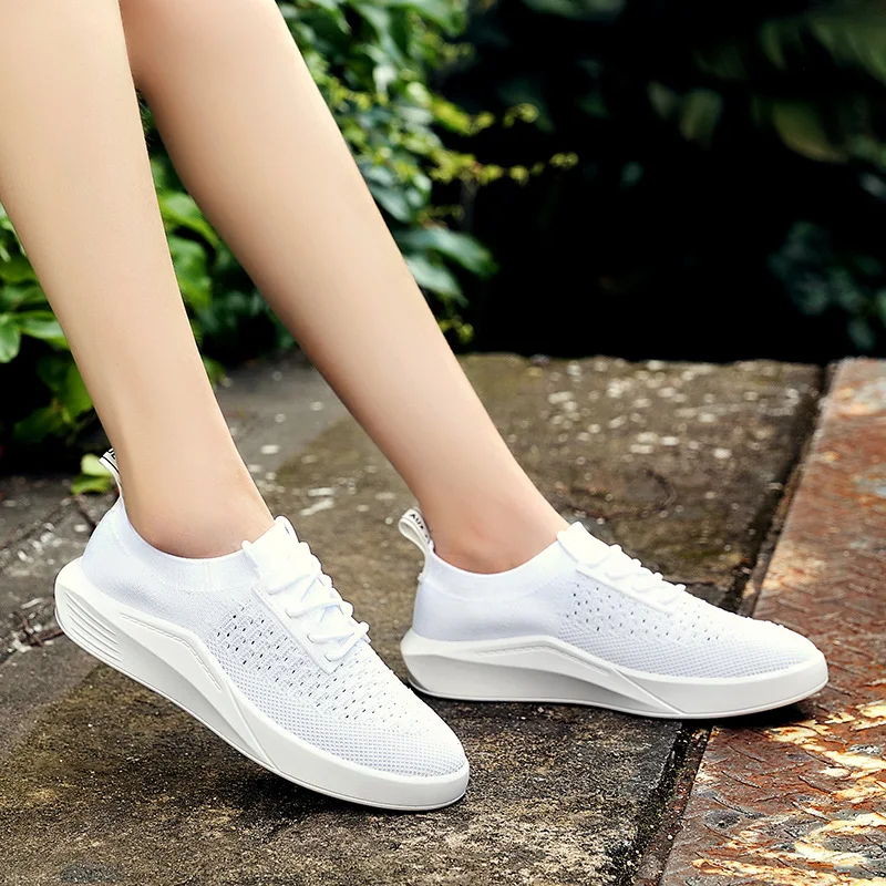 

Spring And Summer Autumn New Style Mesh Athletic Shoes Korean-style Versatile STUDENT'S Shoes Women's Lightweight Fashion Fly Li