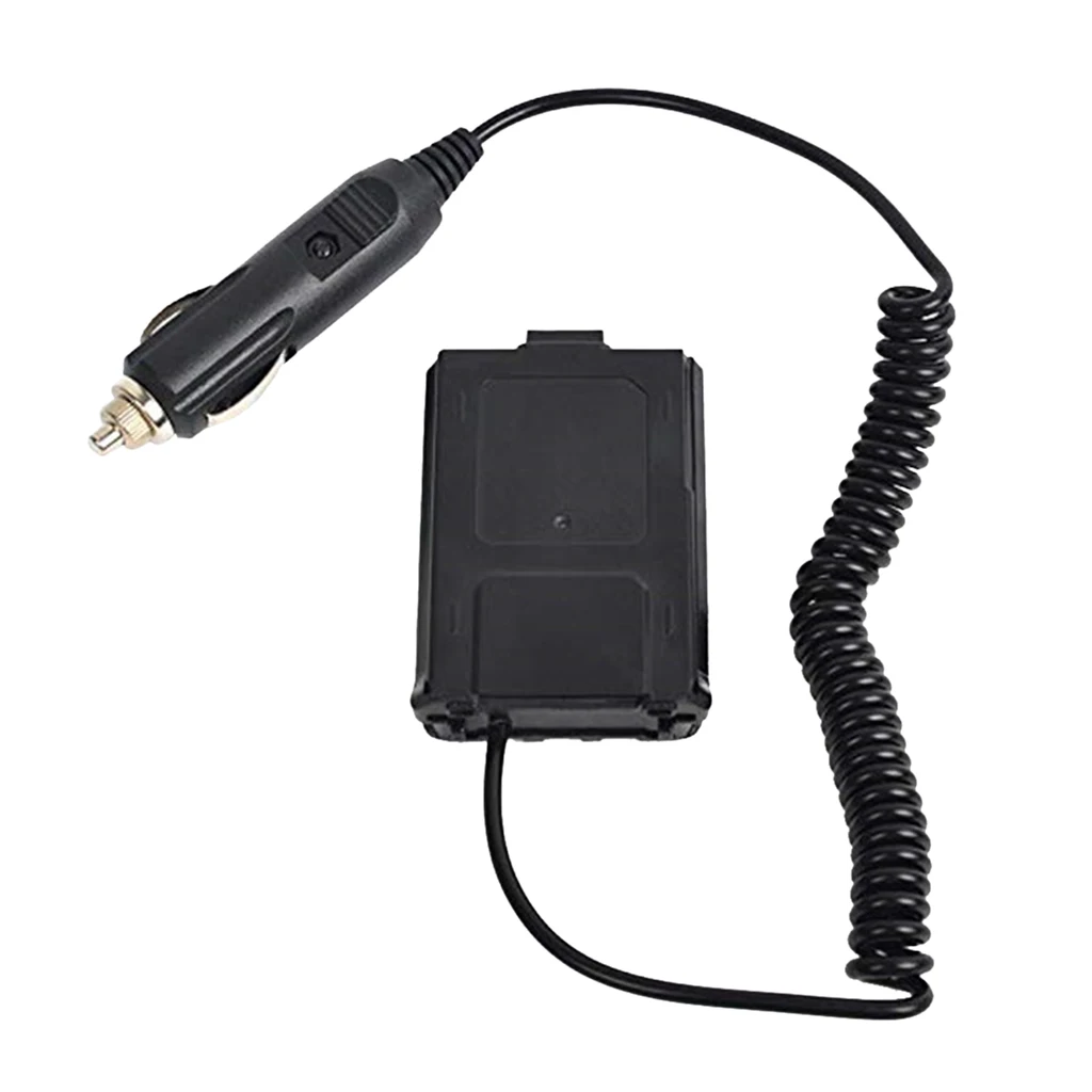 Автомобильное зарядное устройство, батарея, адаптер, 12 В, для Baofeng, UV-5R, UV-5R, UV-5R, плюс, UV-5RE, плюс, 2 варианта радио