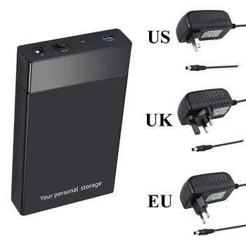 

USB3.0 To SATA 2.5Inch 3.5 Inch External Hard Drive Enclosure Case For 2.5" 3.5" SSD HDD Laptop Desktop