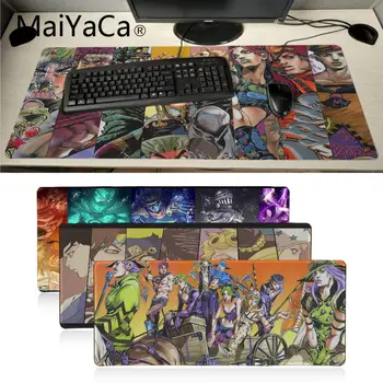 

MaiYaCa Jojo Bizarre Adventure Pad Game Mousepad Big Promotion gaming mouse pad Locking Edge Large 35x60cm Mouse Pad