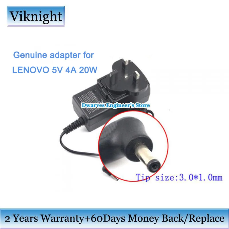 

UK Plug 5V 4A AC Laptop Adapter For LENOVO IDEAPAD 100S-11IBY 80R2006DAU ADS-25SGP-06 05020E YD0060JU YDN0B5A1500T Power Charger