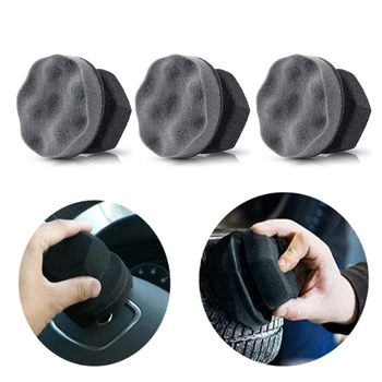 

8*8cm Car Wax Sponge High Density Foam Sponge Auto Detailing Applicator Pad Best For Waxing And Polishing Tire Leather Wash Tool