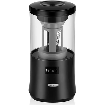 

Tenwin Stationery Automatic Electric Pencil Sharpener Usb Heavy Duty School Supplies Mechanical