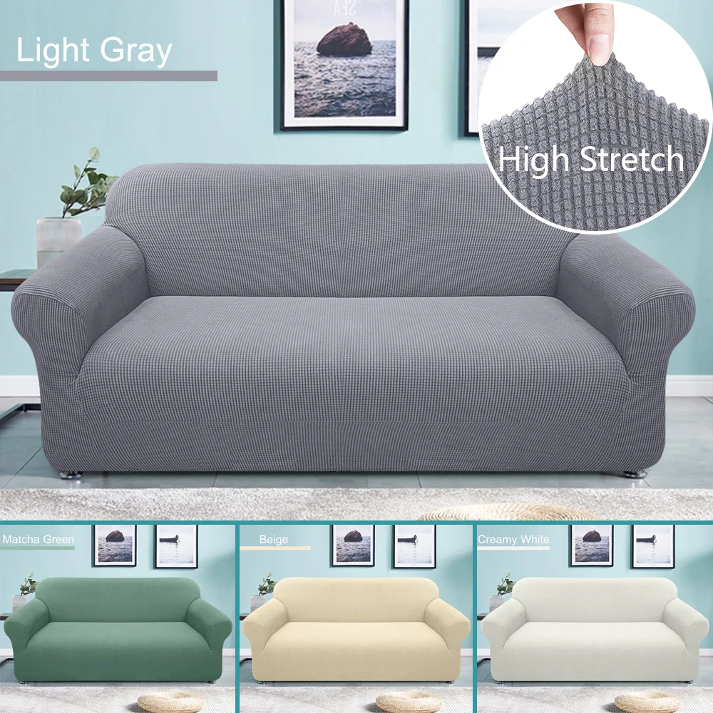 Granbest Soft Sofa Covers Stylish 1 Piece Couch Covers for Sofa Stretch