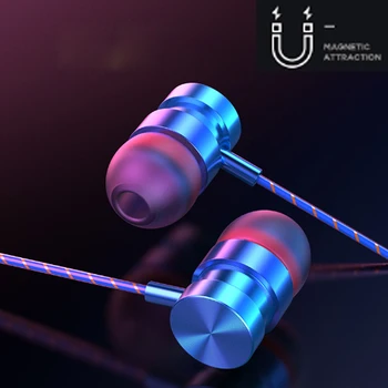 

100pcs Metal earphone In Ear Earbuds Wired Earphone 3.5mm Sport Headset Heavy Bass Sound Quality Music For iPh Xiaomi
