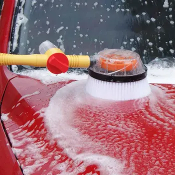 

Portable Switch Water Flow Styling Detachable Accessories Window Door Car Wash Mop Spray Foam Wheel Hand Tool Automatic Rotate