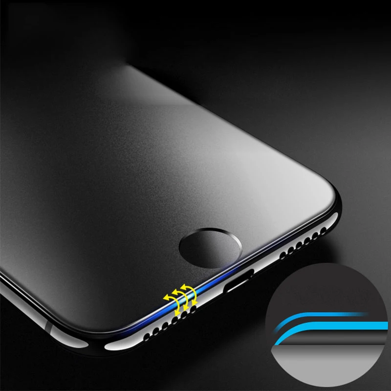 9D стекло для iPhone 7 8 6 11 plus 7plus протектор экрана на iPhone7 полное изогнутое покрытие закаленное стекло чехол для iPhone X Xs max Xr