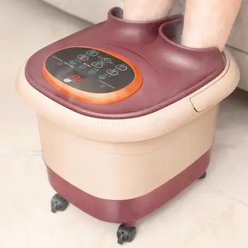 

Full-automatic Foot Massager For Foot Bathtub Foot Wash Basin Electrically Heated Foot-soaking Bucket Household Constant Tempera