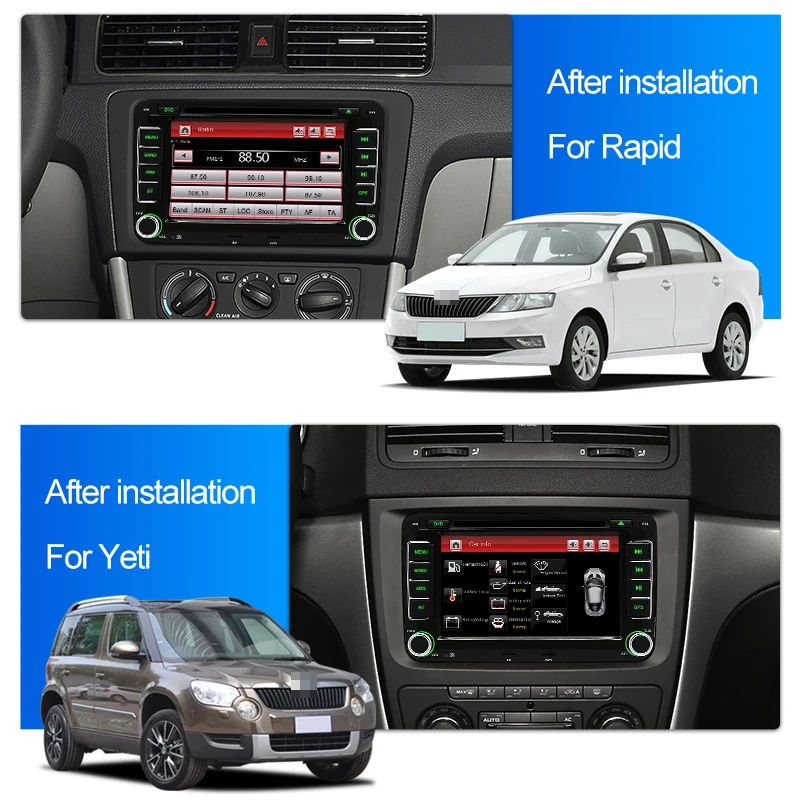 Автомагнитола Junsun 2 din 7 "с DVD плеером GPS навигацией и стереозвуком для