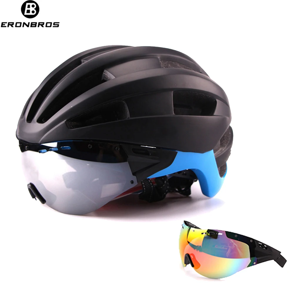 Ультра-светильник, очки, велосипедный шлем, унисекс, защита от насекомых, сетка, Интегрированный шлем, дорожный, горный велосипед, шлем, защитная шляпа, велосипедный шлем - Цвет: colour  1