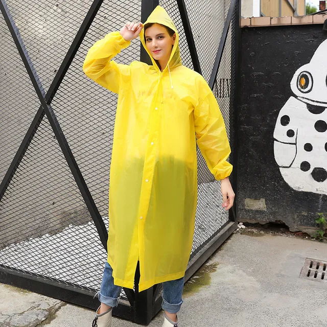 Reusable Raincoat Women Rainwear Men 
