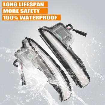 

LED Dynamic Turn Signal Blinker Flowing Water Blinker For Toyota Alphard Vellfire AH30 Tacoma 16-19 RAV4 19-20 Highlander 2020