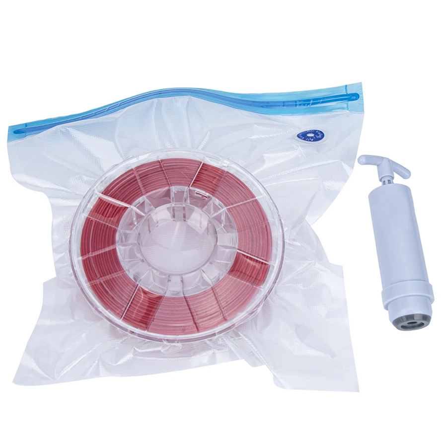 Bolsa de almacenamiento al vacío para impresora 3D, secador de filamentos PLA/ABS/TPU para evitar humedad consumible