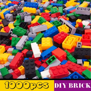 

1000PCS/Set Building Blocks Children DIY Colorful Blocks Minecrafteds Friends Classic Bricks Creator Toys Children Educational