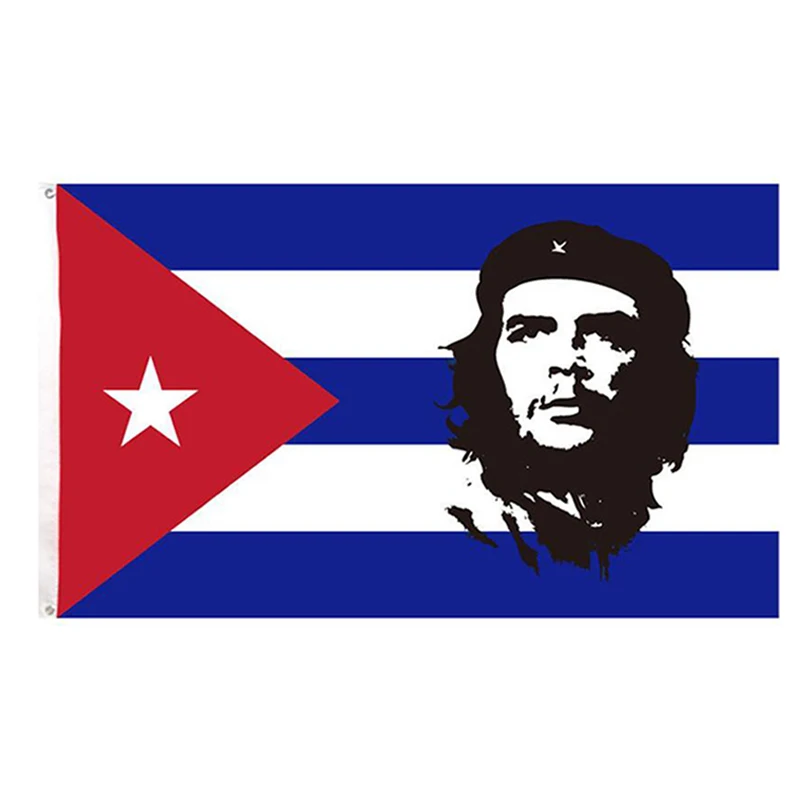 Бесплатная доставка ФЛАГ КУБЫ Xvggdg флаг кубинской революции Hero Ei Che Ernesto Guevara | Дом и