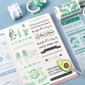 

Creative Kawaii Masking Tape Cute DIY Hand Account Decoration Washi Tape Diary Sticker Stationery Supplies 024070