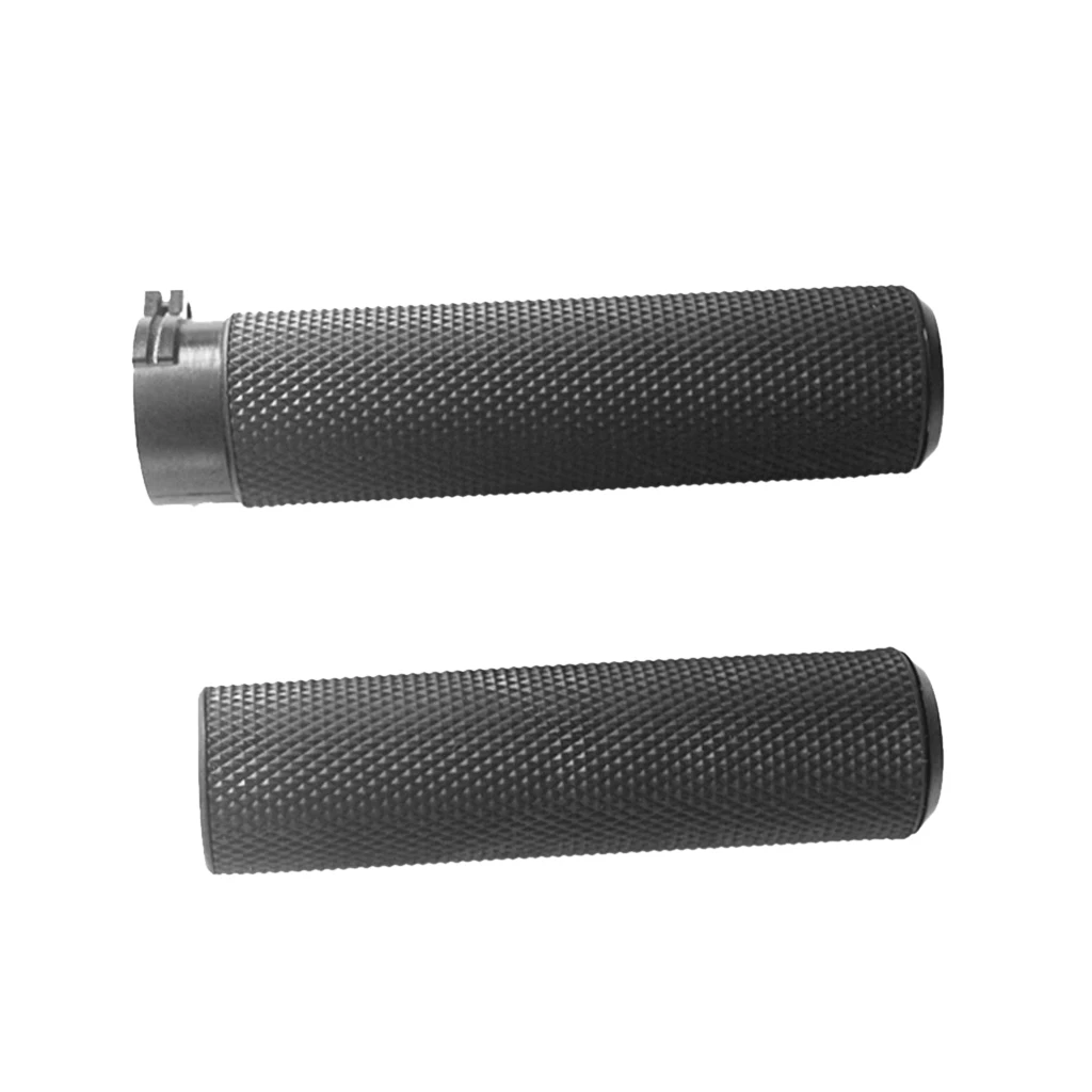 2pcs Black 1'' Motorbike Antiskid Handlebar Grips Fit  Glide 883 1200 X 48