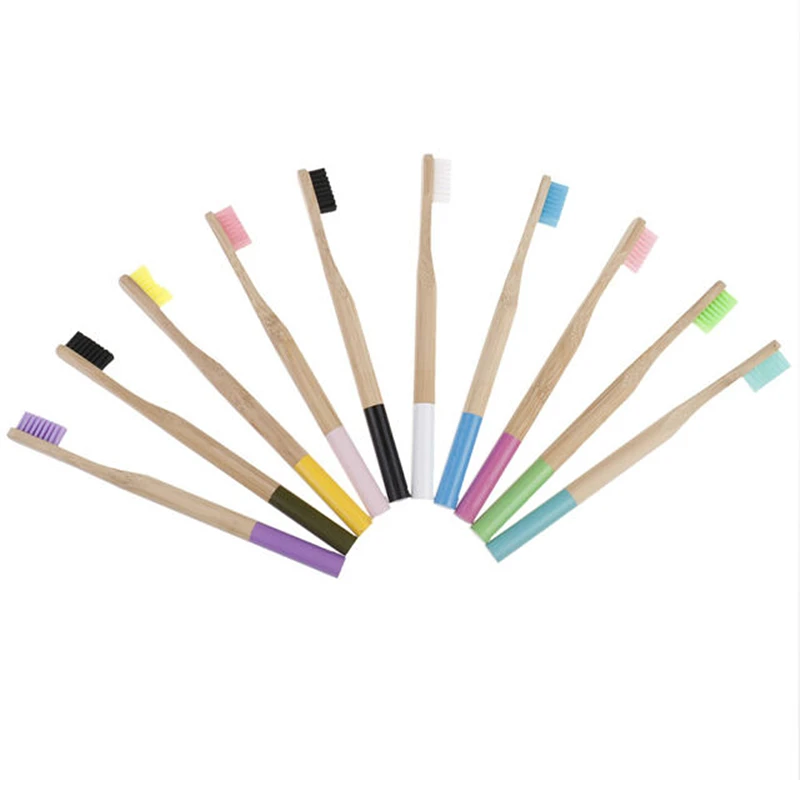 Bamboo toothbrush Zero waste Eco-Friendly Adult toothbrush Natural Biodegradable Bamboo Toothbrushes (2)