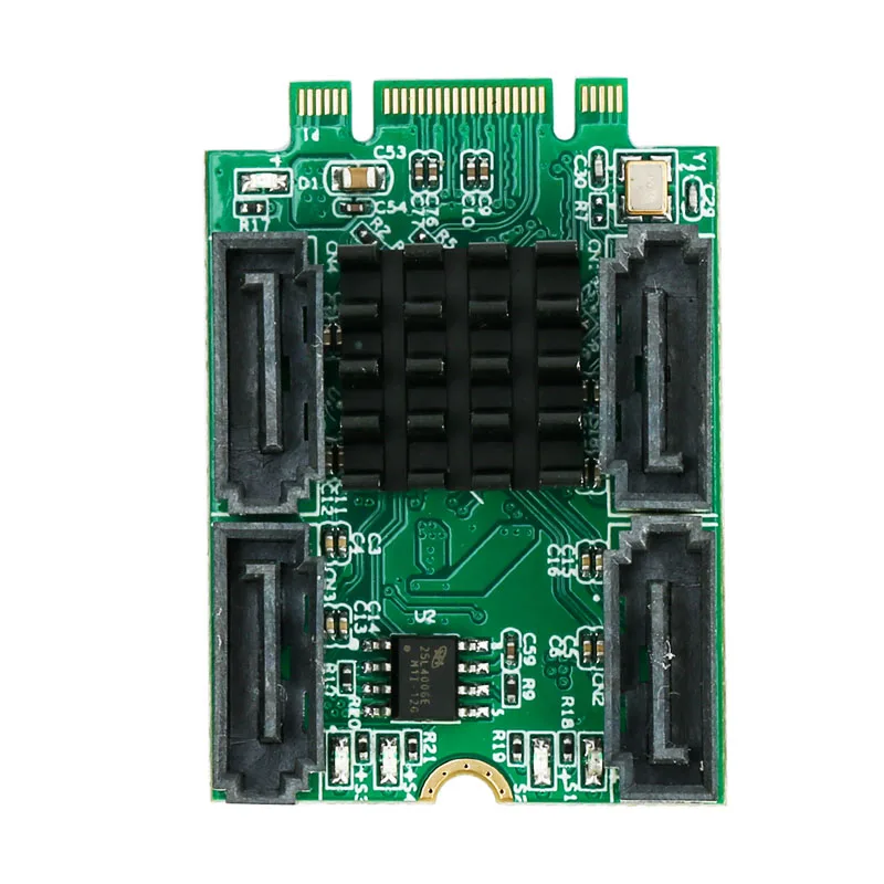 Плата расширения M.2 до карта SATA M.2 SATA адаптер M2 SATA адаптер M.2(PCIe) B+ M слоте ключей 4 Порты и разъёмы контроллер SATA 6 Гб адаптер